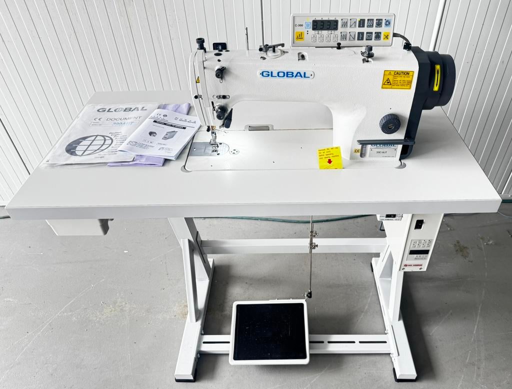 Global 390 AUT, Nieuw, Naaimachine, Industrieel, Ophalen