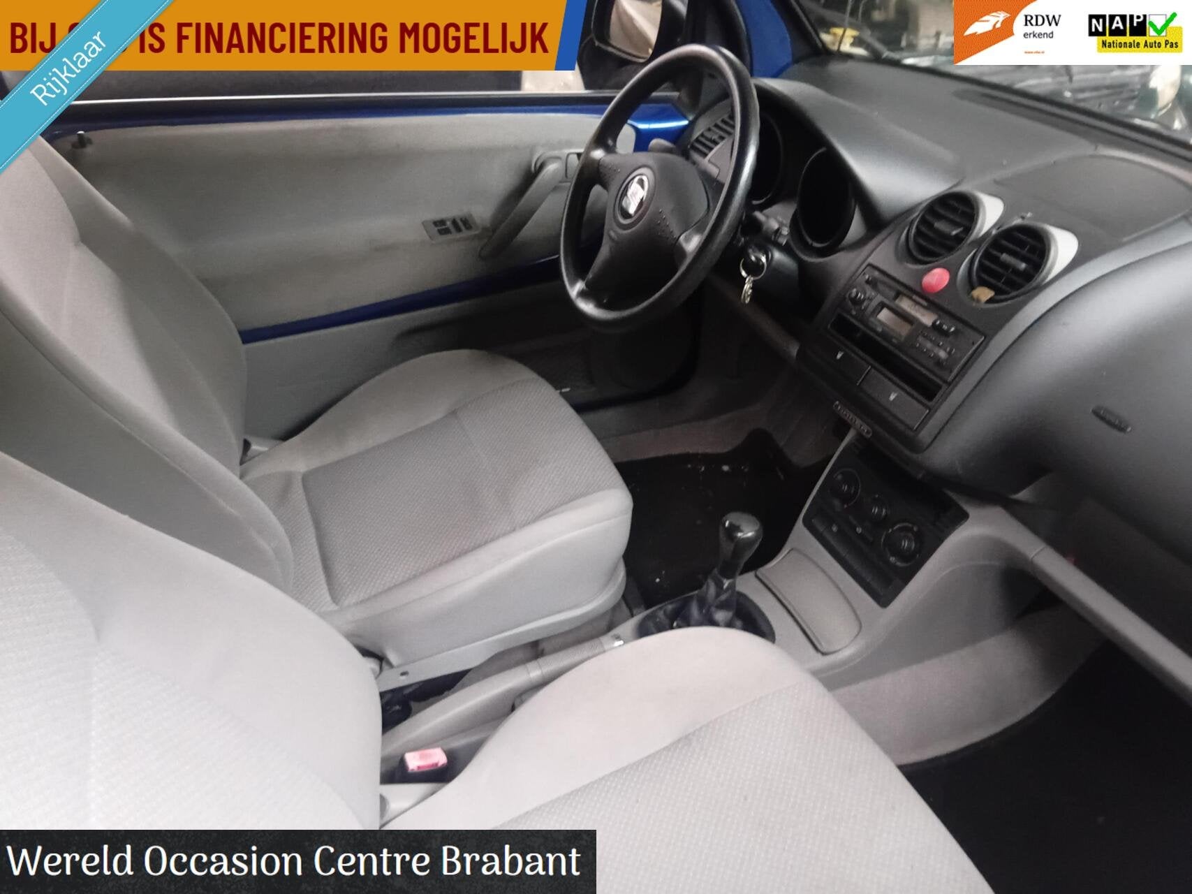Seat Arosa 1.4i 16v Stella apk 04 2027 1.4, Voorwielaandrijving, 450 kg, Gebruikt, 31 €/maand