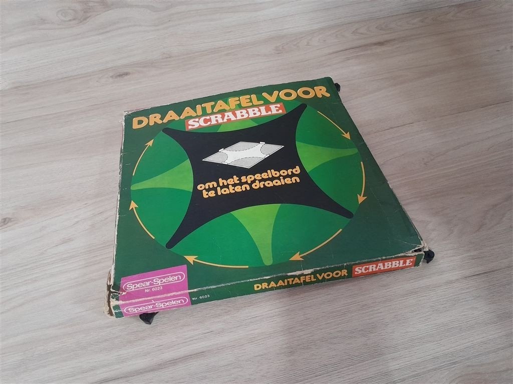 Draaitafel voor Scrabble - s3383, Hobby en Vrije tijd, Gezelschapsspellen | Bordspellen, Verzenden, Zo goed als nieuw