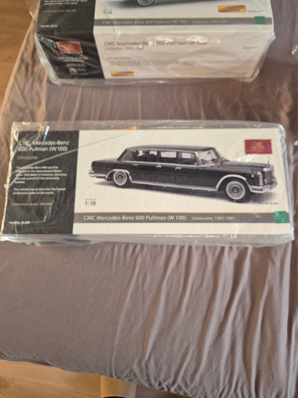 1:18 cmc Mercedes Pullman eerste editie nieuw, Hobby en Vrije tijd, Ophalen of Verzenden, Nieuw, Auto, Overige merken