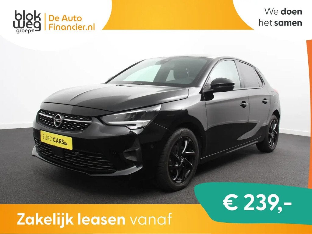 Opel Corsa 1.2 GS Line 131pk Aut. € 17.940,00, Stof, Gebruikt, Euro 6, 1199 cc