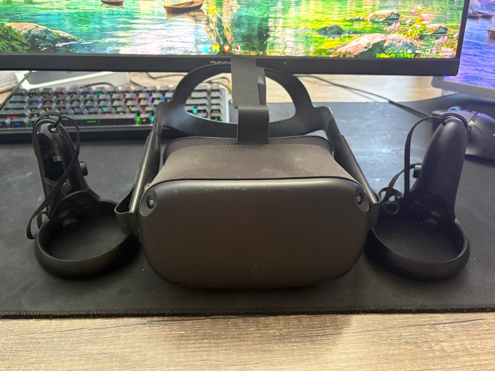 Oculus quest 1. MOET ZSM WEG!!, Ophalen of Verzenden, Gebruikt