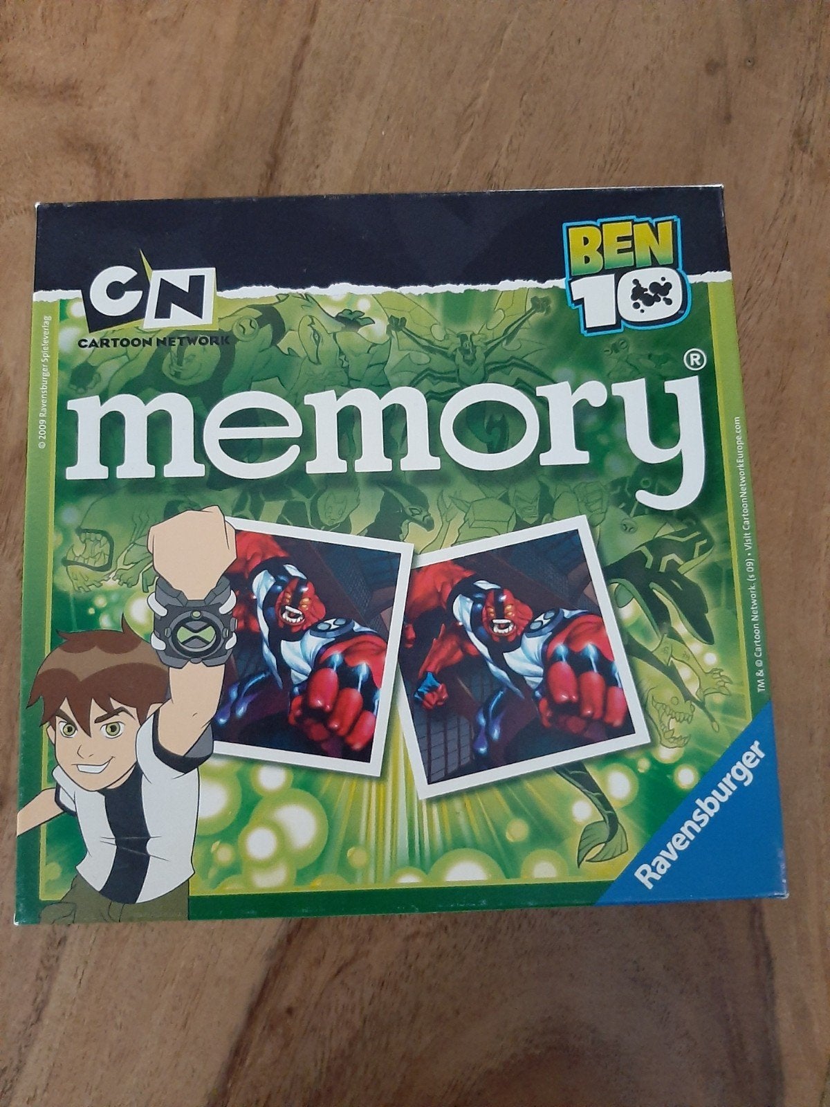 Ben 10 Memory spel van Ravensburger, Een of twee spelers, Ophalen of Verzenden, Gebruikt, Ravensburger