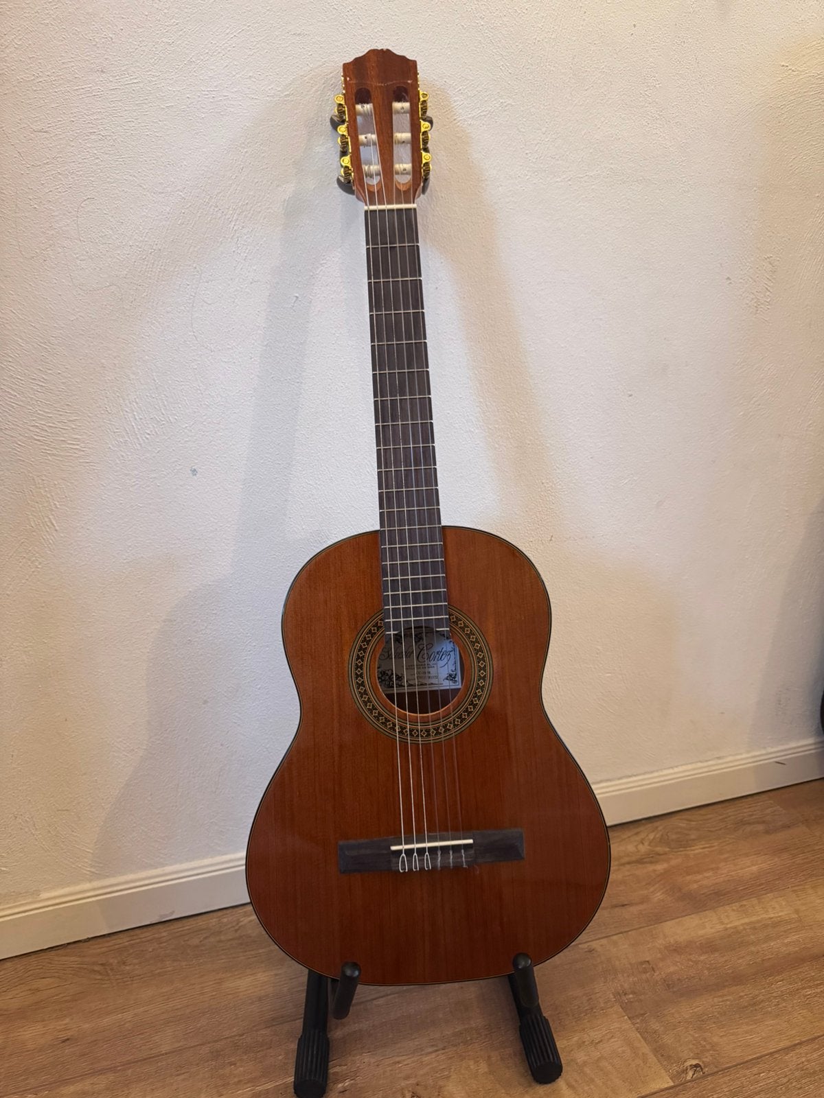 Klassieke gitaar junior 3/4 Salvador Cortez CC-10-JR, Ophalen, Zo goed als nieuw, Klassieke of Spaanse gitaar