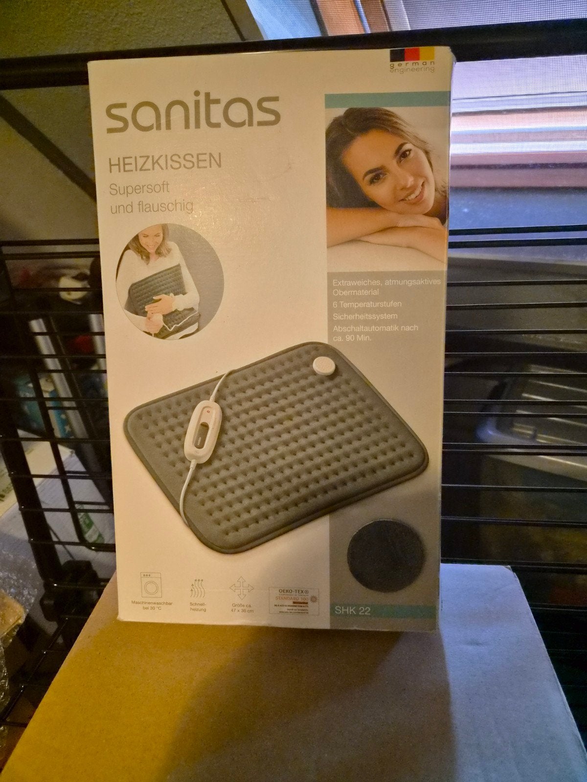 Sanitas SHK 22 Verwarmingskussen - Supersoft en Pluizig, Ophalen of Verzenden, Nieuw, Overige typen