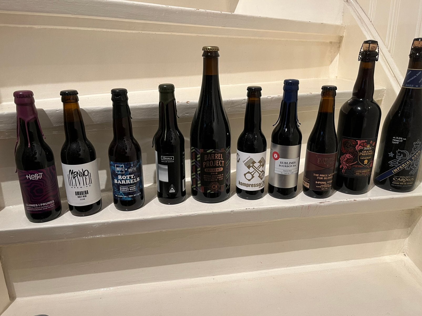 Lot van zware donkere bieren, Ophalen of Verzenden, Zo goed als nieuw, Flesje(s), Overige merken