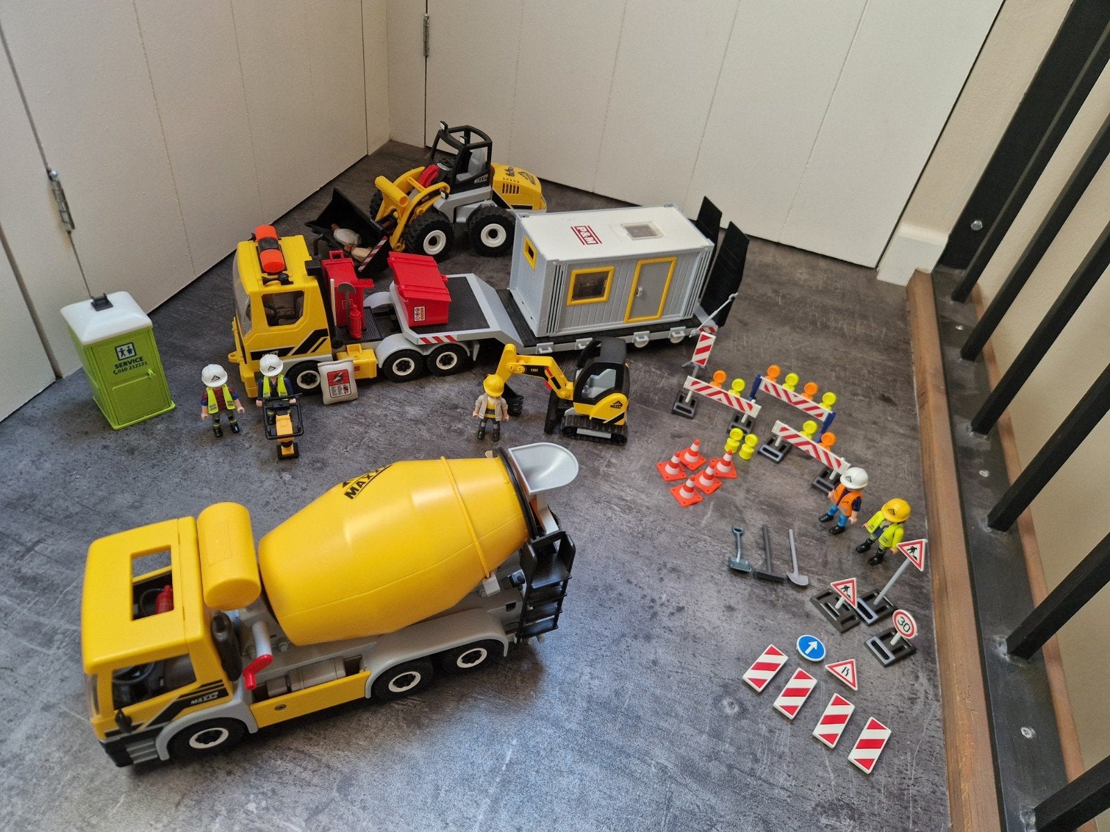 Playmobil - leuke wegenbouw set!, Ophalen of Verzenden, Overige merken