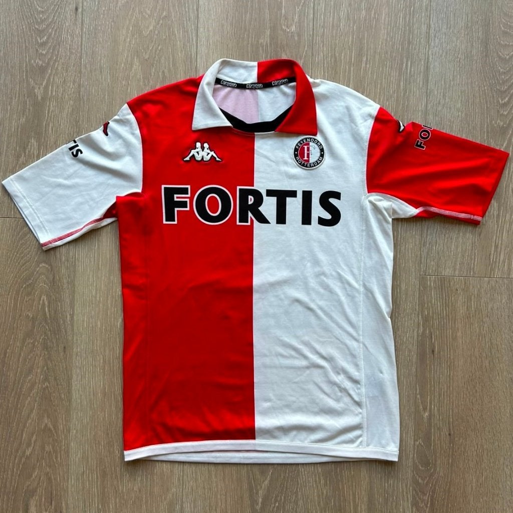 Feyenoord Kappa thuisshirt 2004/2005 - Maat L, Ophalen of Verzenden, Zo goed als nieuw, Feyenoord, Shirt