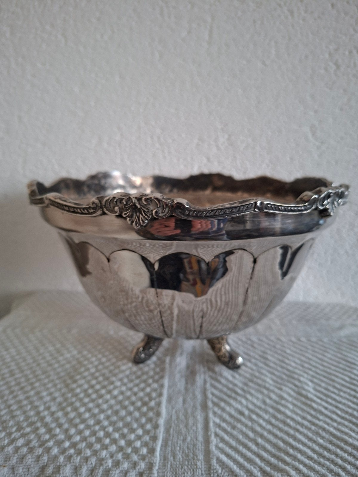 champagne koeler verzilverd, Ophalen of Verzenden