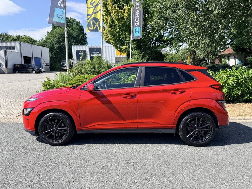 Hyundai Kona EV Fashion 64 kWh 204PK HeadUp•Keyless•ACC, Auto's, Hyundai, Stof, Gebruikt, 204 pk, 410 min