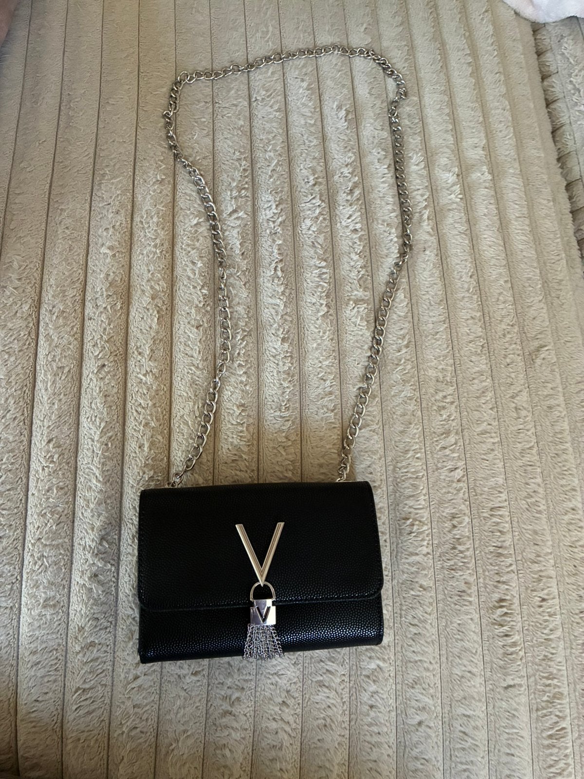 Valentino bag valentina nero, Ophalen of Verzenden, Nieuw, Zwart, Schoudertasje
