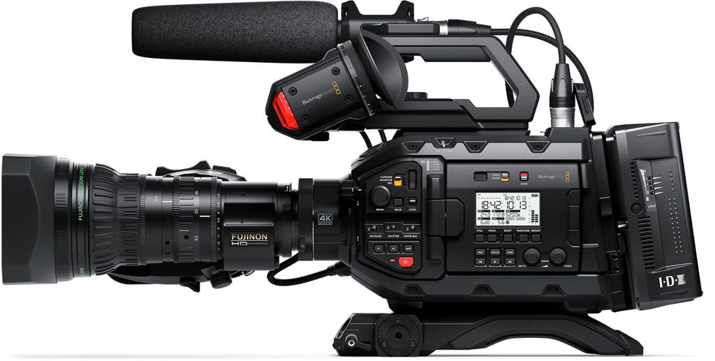 Blackmagic URSA Broadcast - XLR defect, verder 100%, Full HD, Gebruikt, Overige soorten, Minder dan 8x