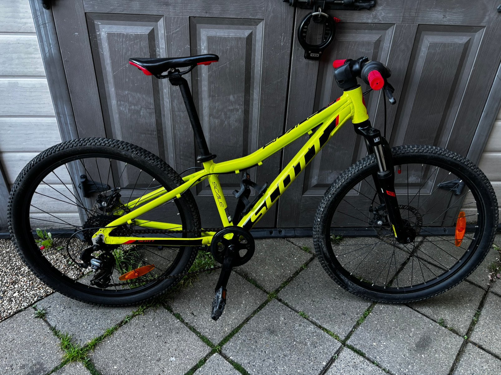 Scott Scale 24 inch met Geveerde Voorvork, Gebruikt, Hardtail, Schijfrem, Ophalen