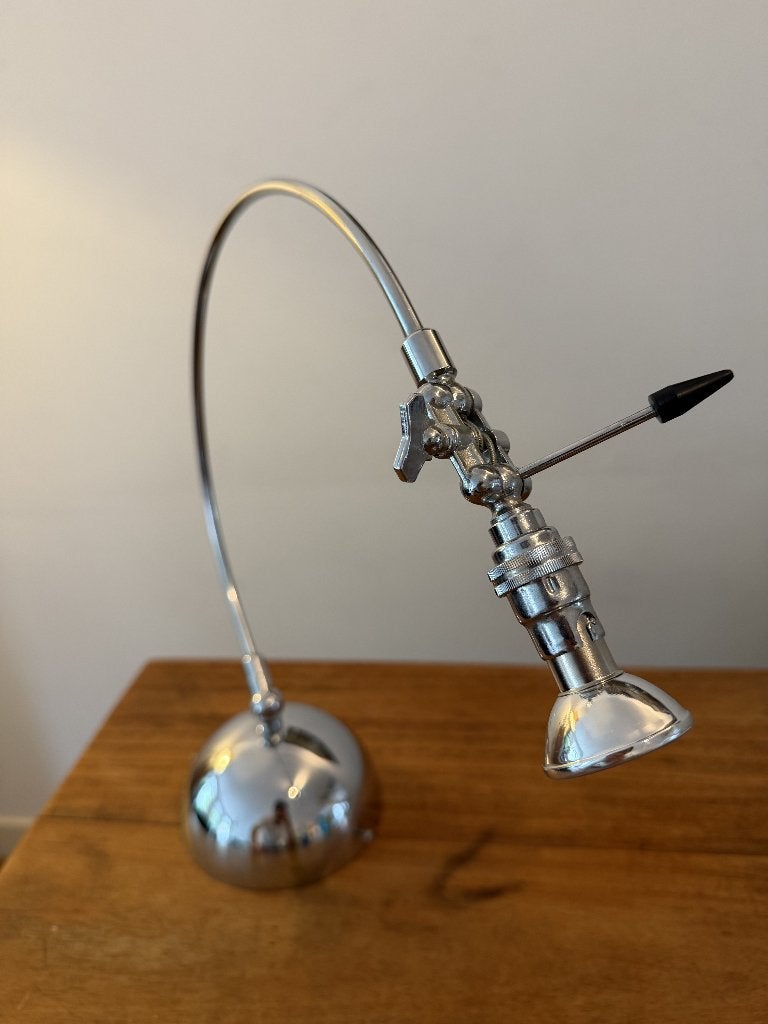 Disegnoluce Designer Lamp - Chroom, Ophalen of Verzenden, Overige merken, Wandspot, Metaal