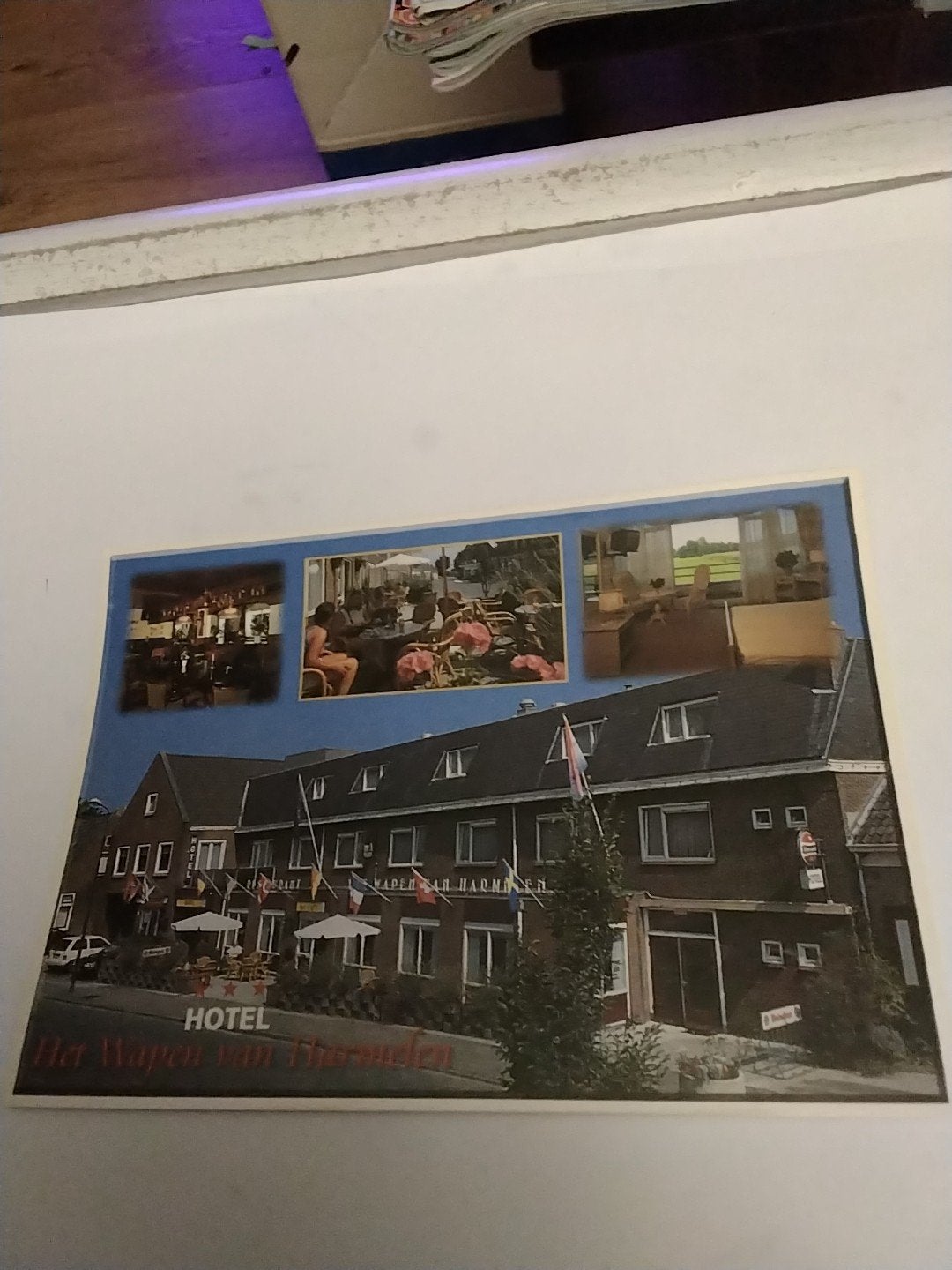 Ansichtkaart Hotel Het Wapen van Harmelen, Ophalen of Verzenden, 1980 tot heden, Ongelopen, Utrecht