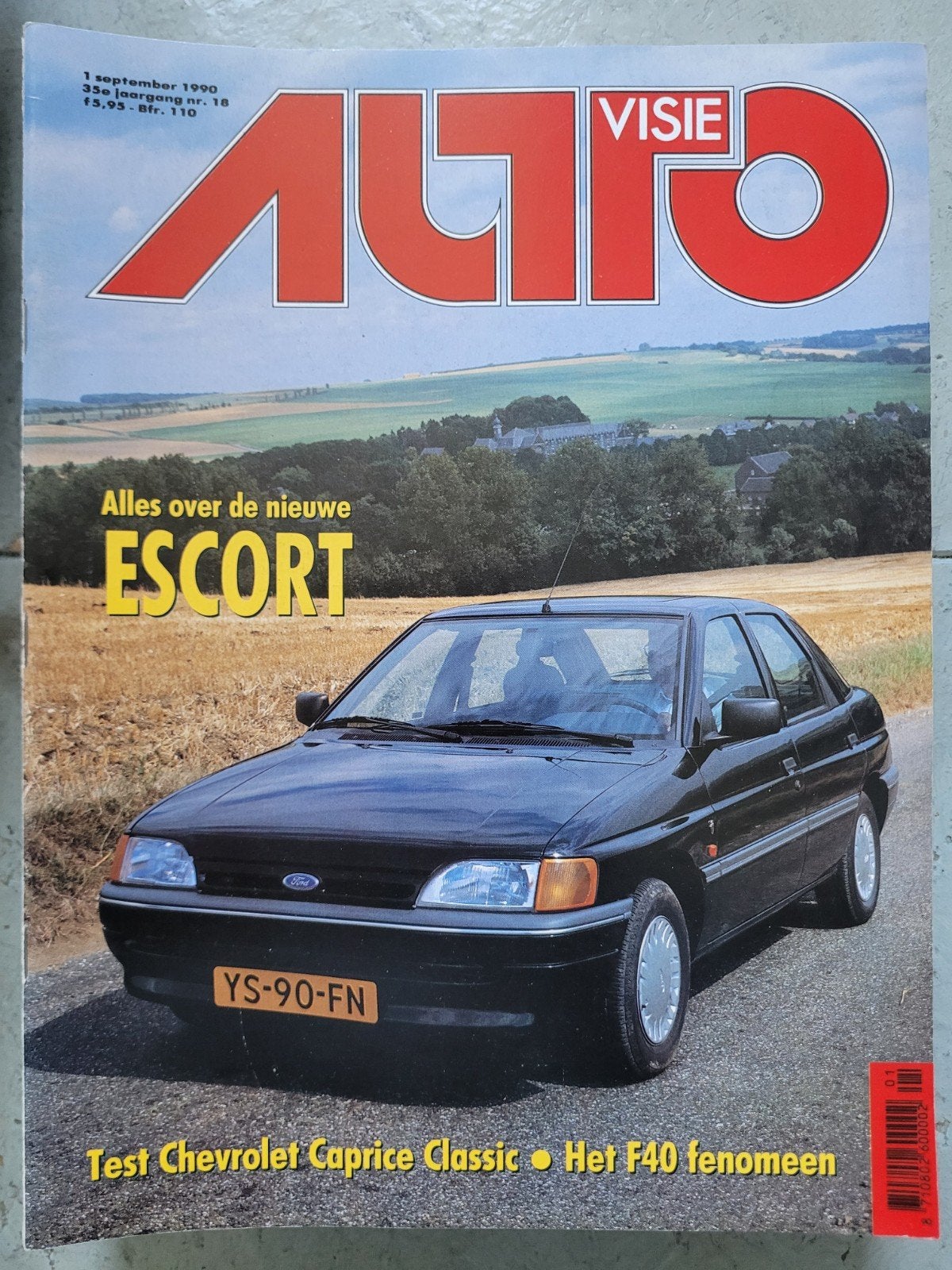 Autovisie nr 18 van 1990, Verzenden, Gelezen, Algemeen