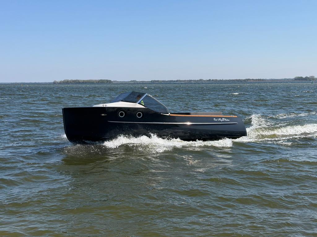 Oud Huijzer 700 Cabine bj 2022 met 30 pk vaarbewijsvrij, Watersport en Boten, Gebruikt, Kajuitboot, Buitenboordmotor, Zonnedek