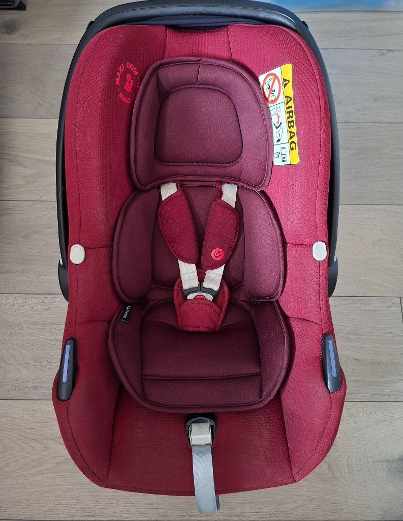 Maxi Cosi Tinca + Isofix base Familyfix2, Kinderen en Baby's, Autostoeltjes, Ophalen, Gebruikt, Isofix, 0 t/m 13 kg