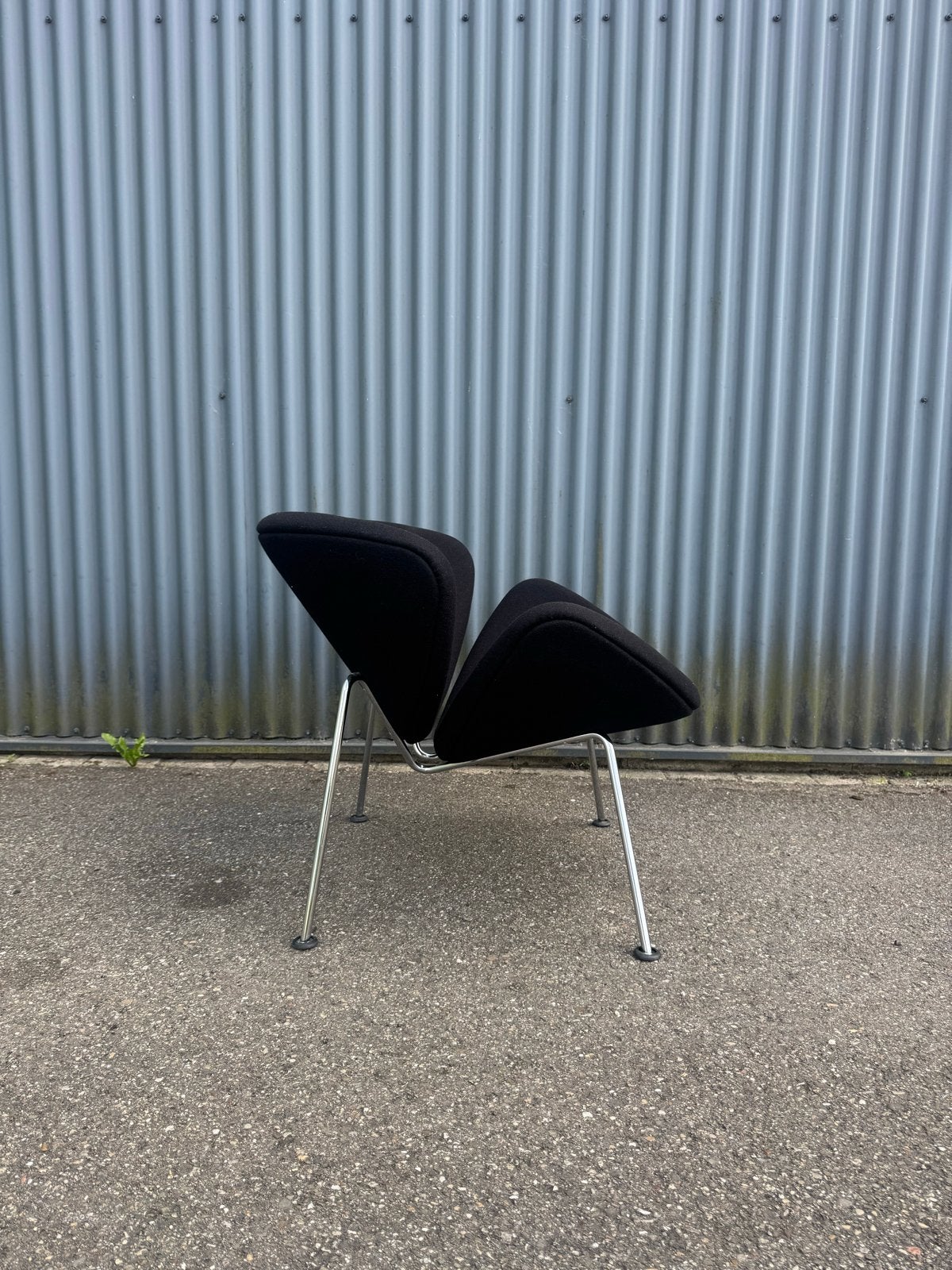 Gebruikte Artifort orange slice fauteuil (Zwart), Gebruikt, Zwart, Artifort, Ophalen