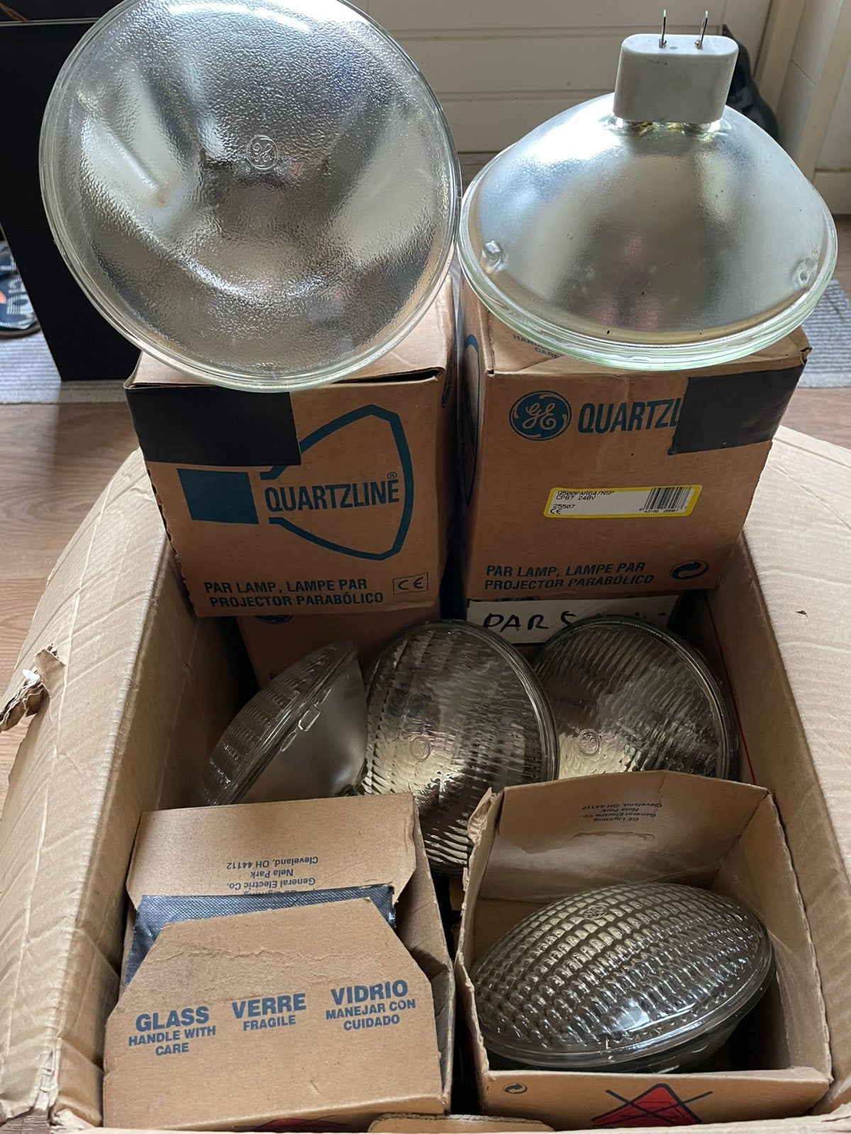 PAR bulbs par lampen, Ophalen, Zo goed als nieuw, Licht