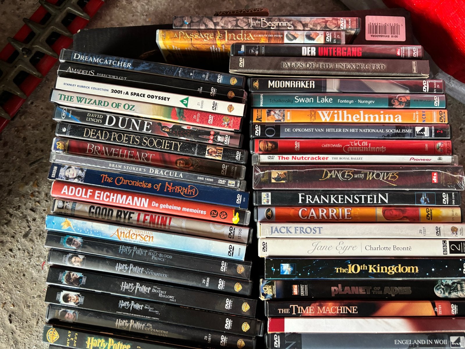 Grote collectie DVD's: Films en series, Vanaf 16 jaar, Nederlands, Ophalen of Verzenden, Gebruikt