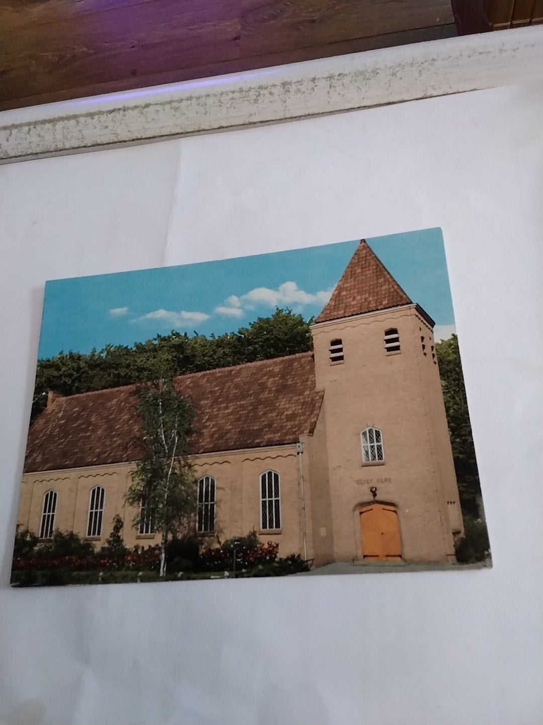 Ansichtkaart Hasselt, Geref. Kerk - Meulen's Ultracolor, Verzamelen, Ophalen of Verzenden, 1960 tot 1980, Ongelopen, Overijssel