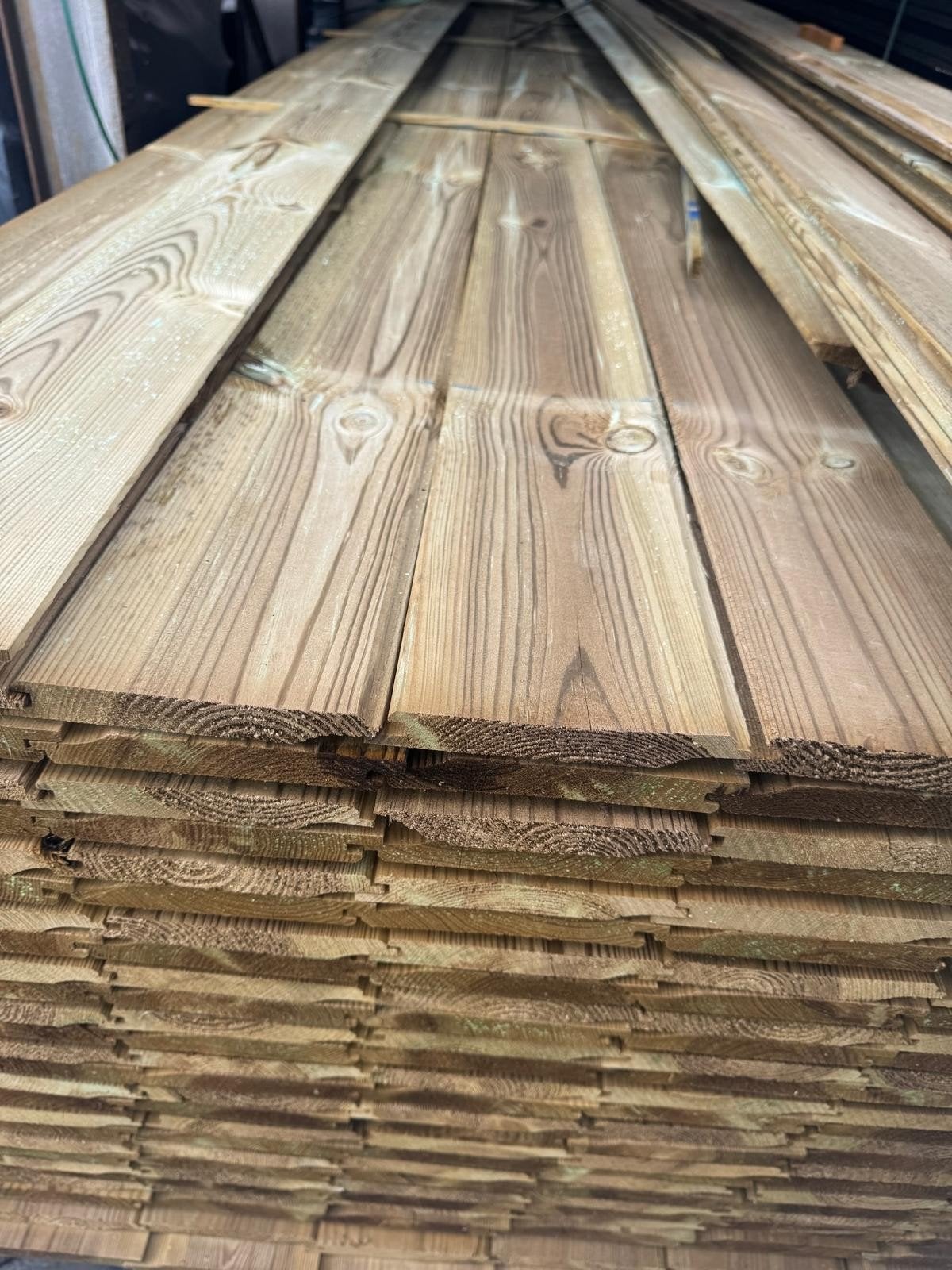 rabatdelen geimpregneerd, Ophalen, 250 cm of meer, Planken