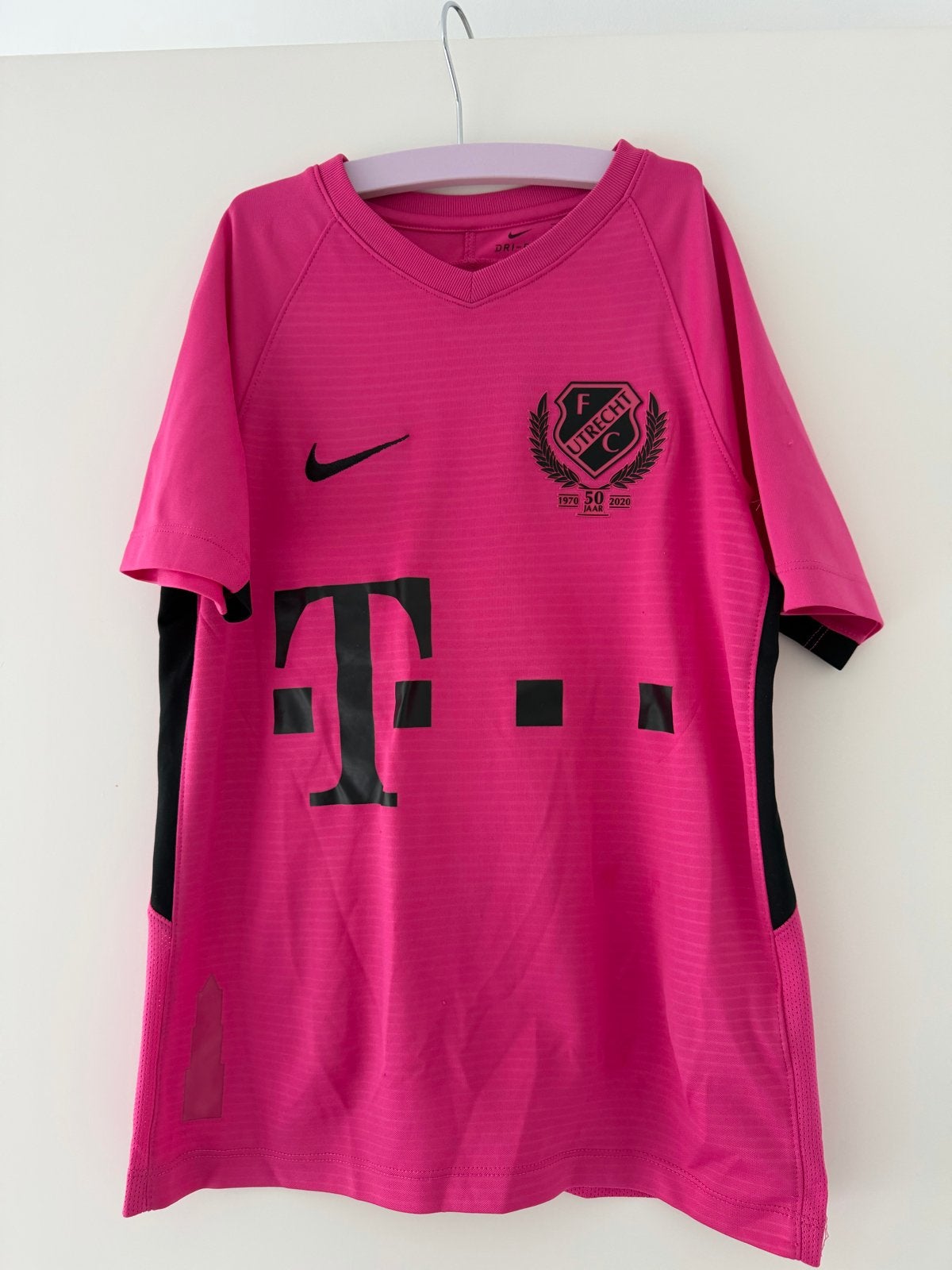 FC Utrecht Nike Dri-FIT Voetbalshirt Roze Maat M (137-147cm), Ophalen of Verzenden, Gebruikt, Jongen of Meisje