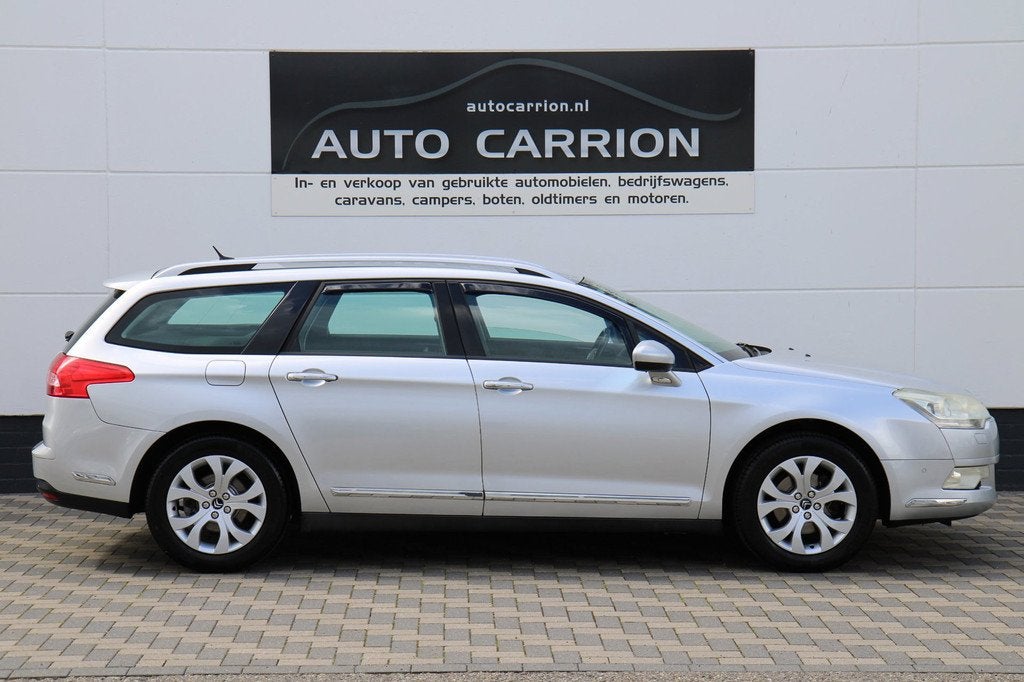 Citroen C5 Tourer 2.0 16V Hydractive Trekhaak Navi Cruise !, Auto's, Citroën, Voorwielaandrijving, Stof, Gebruikt, Zwart