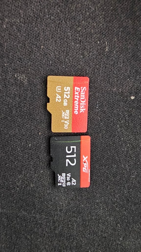 SanDisk Extreme 512GB MicroSDXC (V30/A2), Audio, Tv en Foto, Overige merken, Geheugenkaart, Ophalen of Verzenden, Minder dan 8x