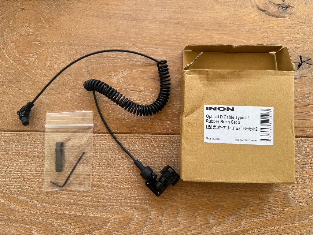 INON Optical D Cable L Type L Rubber Bush, Nieuw, Accessoires, 10 t/m 40 meter, Inon