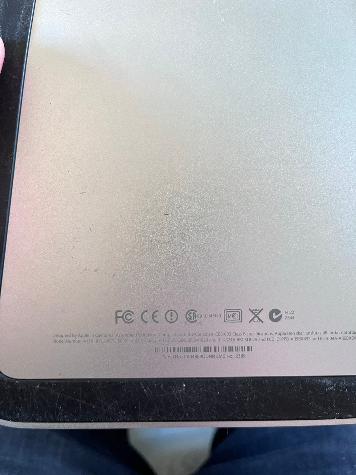 Apple iMac A1311 - Defect - Voor onderdelen, Ophalen, Minder dan 4 GB, IMac, Niet werkend