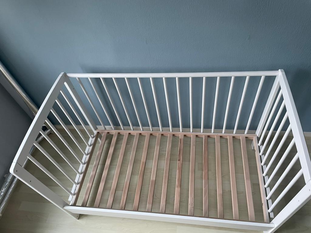 Co-sleep Ledikant ook tegebruiken als gewoon ledikant 60x120, Ophalen of Verzenden, Zo goed als nieuw, Ledikant