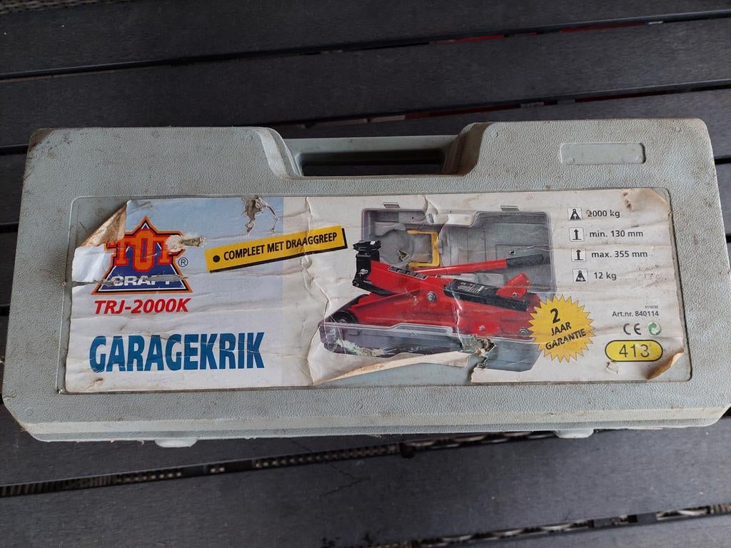 Garagekrik TRJ-2000K met draaggreep - 2000 kg, Ophalen