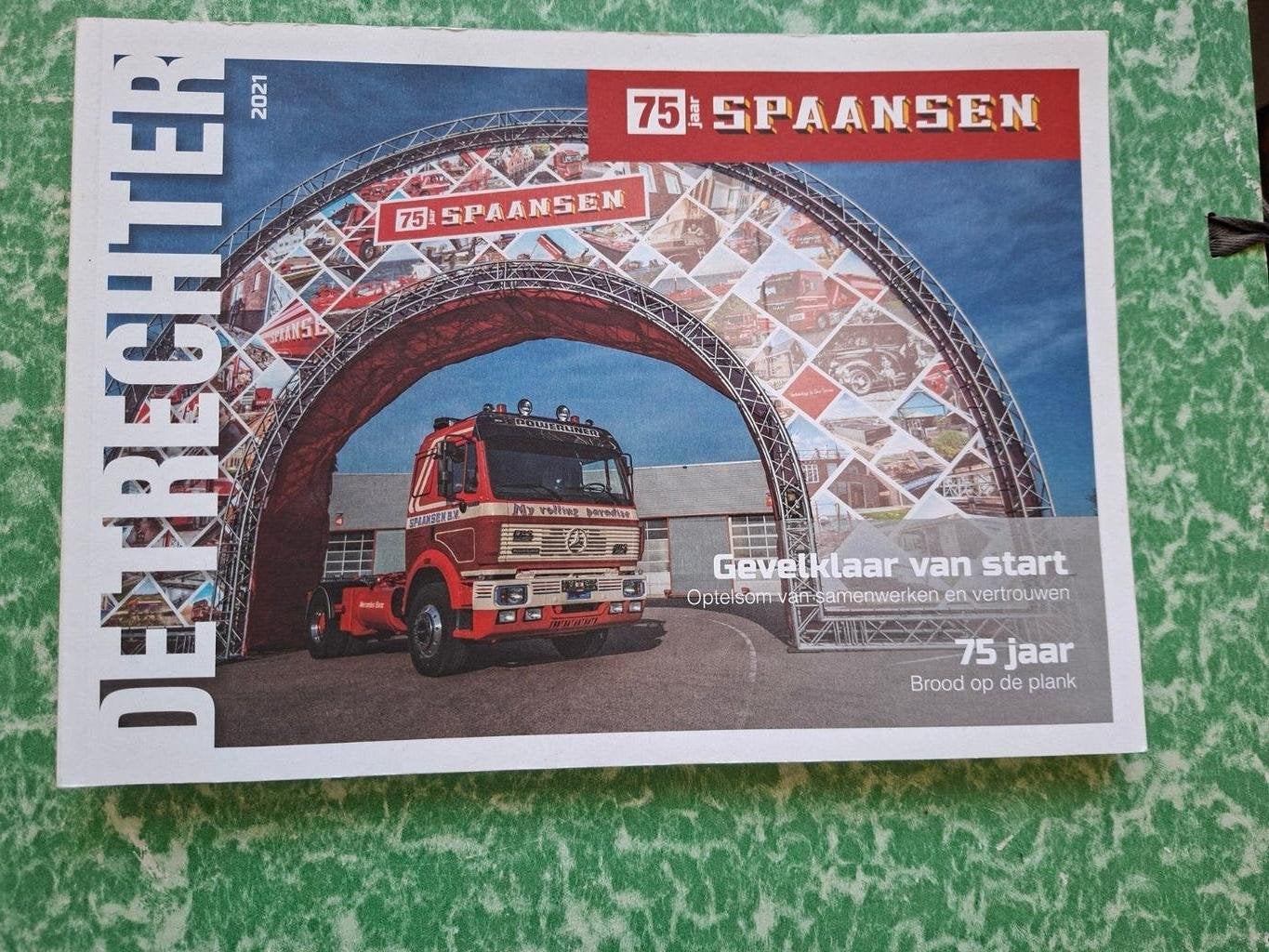 boek, De Trechter 75 jaar Spaansen te Winkel N-H., Gelezen, 19e eeuw, Diverse auteurs, Ophalen of Verzenden