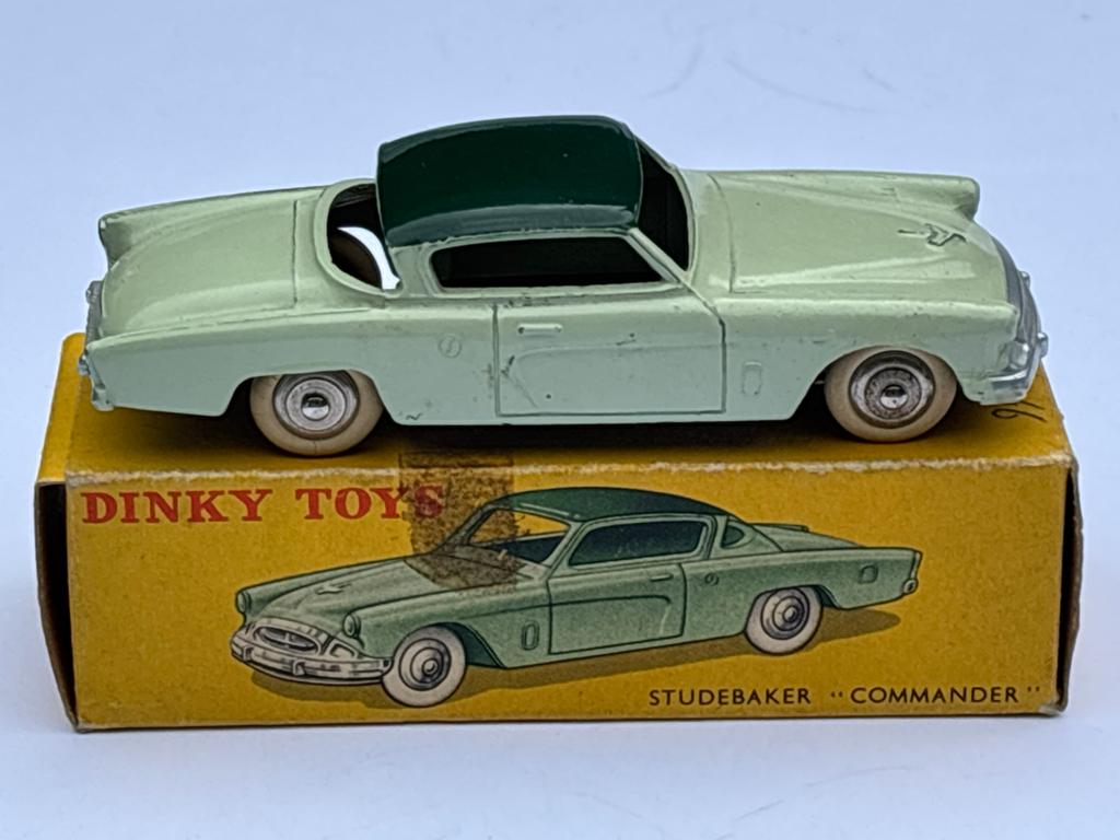 Dinky Toys Meccano 24Y STUDEBAKER COMMANDER * VROEG, GEZOCHT, Hobby en Vrije tijd, Modelauto's | 1:43, Ophalen of Verzenden, Zo goed als nieuw