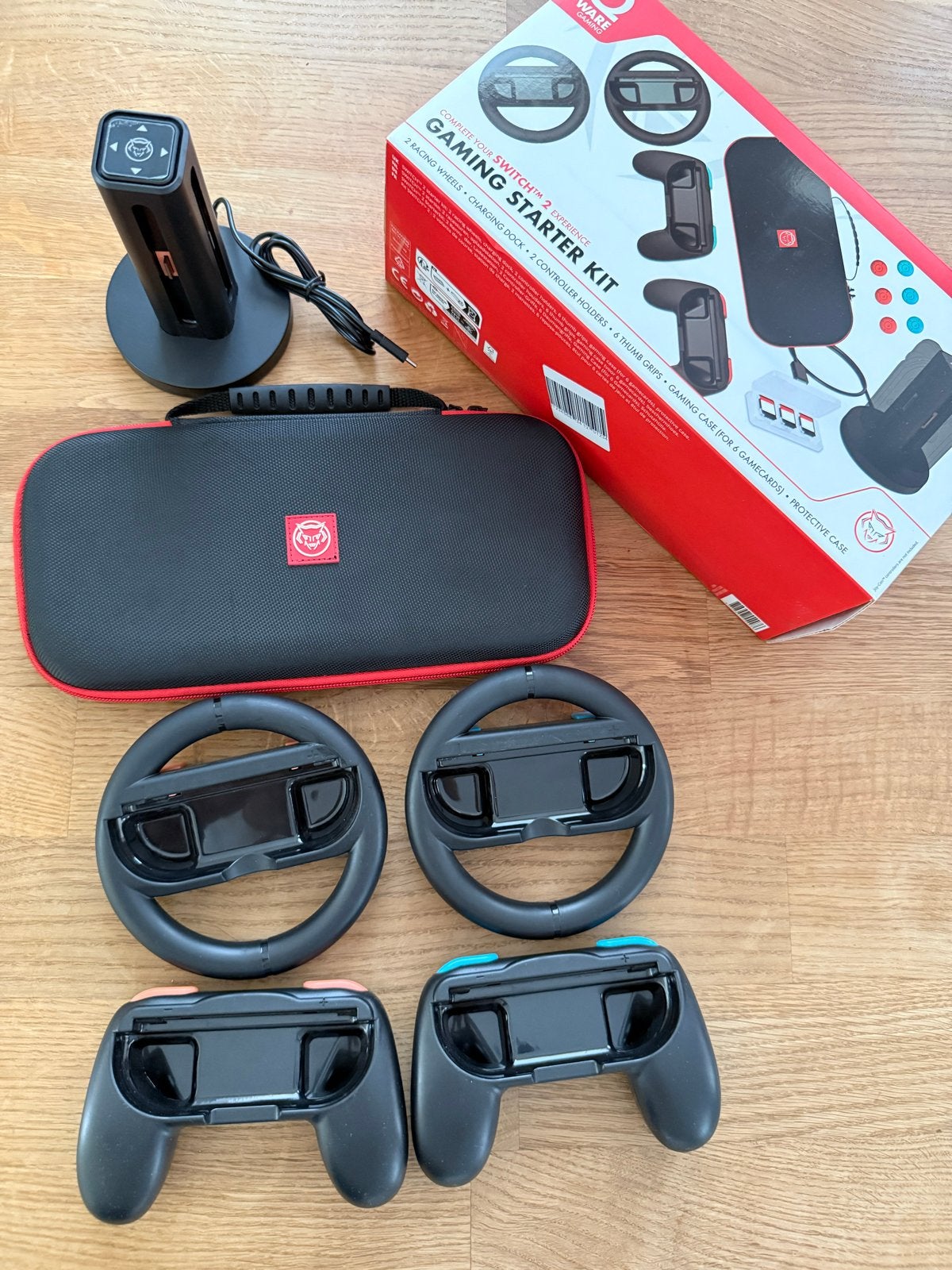 Qware Gaming Starter Kit voor Nintendo Switch - Nieuwstaat, Spelcomputers en Games, Ophalen of Verzenden, Zo goed als nieuw