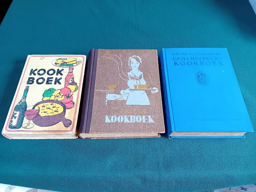Oude kookboeken., Ophalen of Verzenden