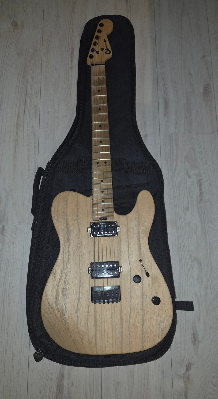 Charvel Pro Mod San Dimas Style 2 HH HT M Ash Natural, Muziek en Instrumenten, Snaarinstrumenten | Gitaren | Elektrisch, Ophalen