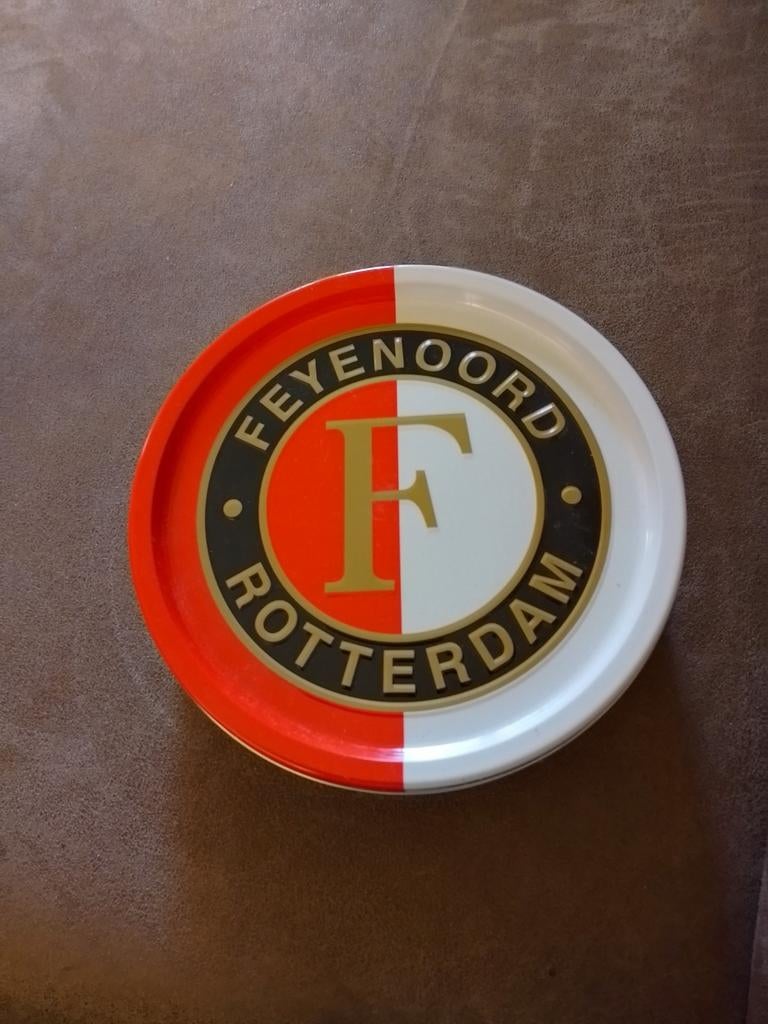 Feyenoord koektrommel, Ophalen of Verzenden