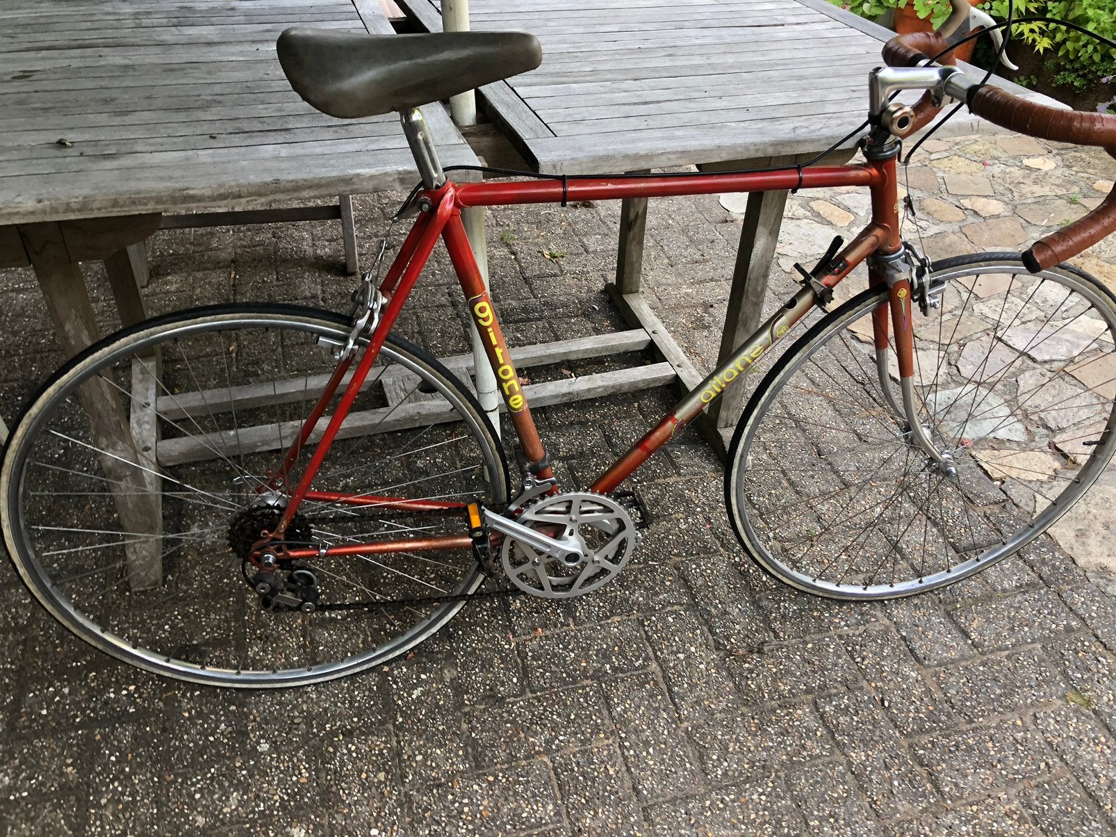 racefiets retro gitane 55 cm, 55 tot 59 cm, Ophalen