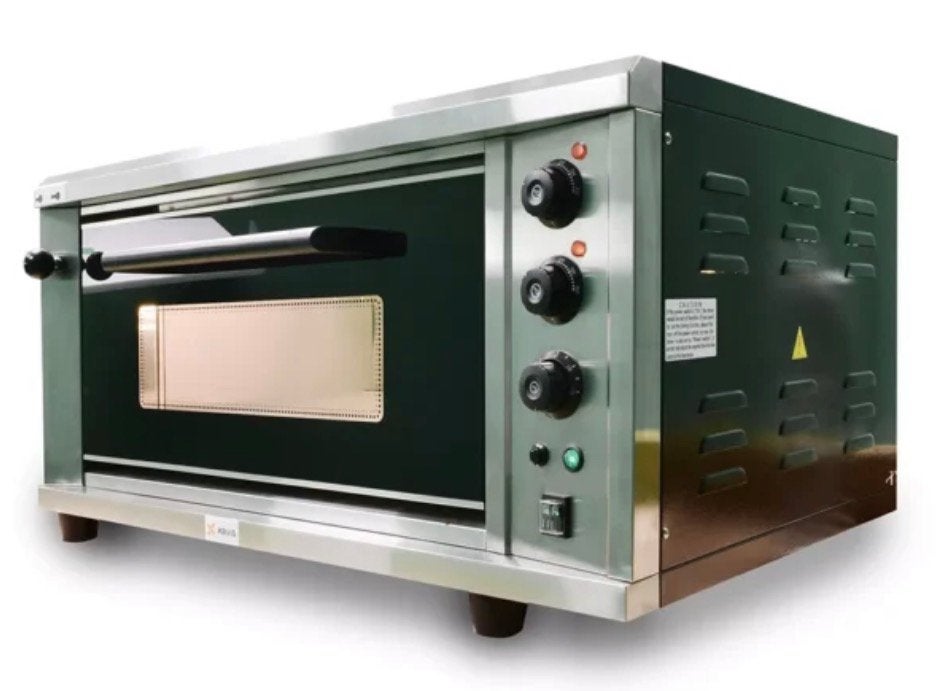 Xavis BakeChef stenenvloeroven met stoom | 230V, Ophalen, 45 tot 50 cm, Overige merken, Oven