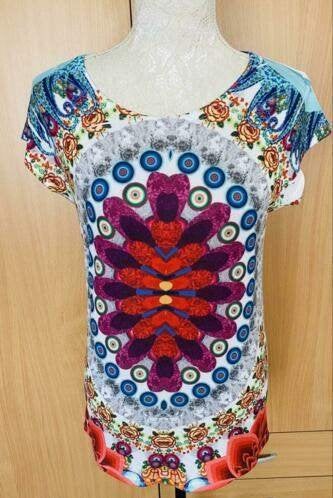 Made in Italy top maat S desigual look!