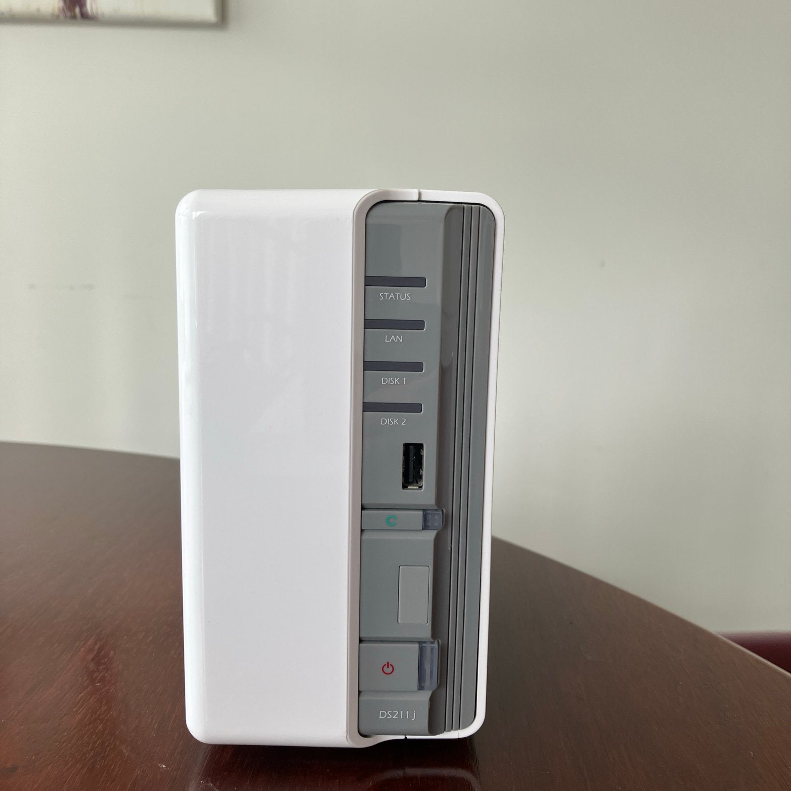 Synology DS211j NAS Server - Ideaal voor thuisgebruik, Computers en Software, Ophalen of Verzenden, Gebruikt