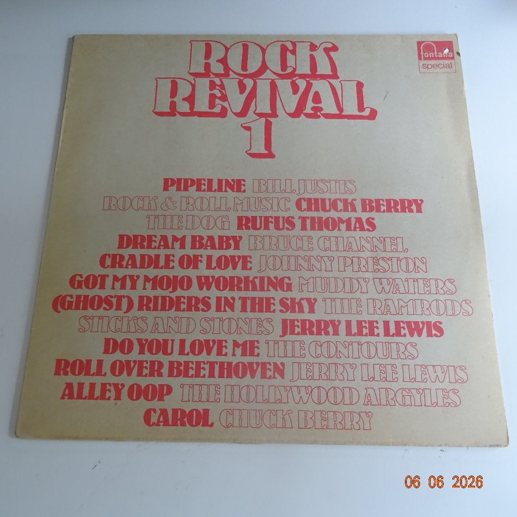 Rock Revival 1 - Muddy Waters, Chuck Berry, Ramrods eva, Gebruikt, Verzenden, Voor 1960, Complilatie