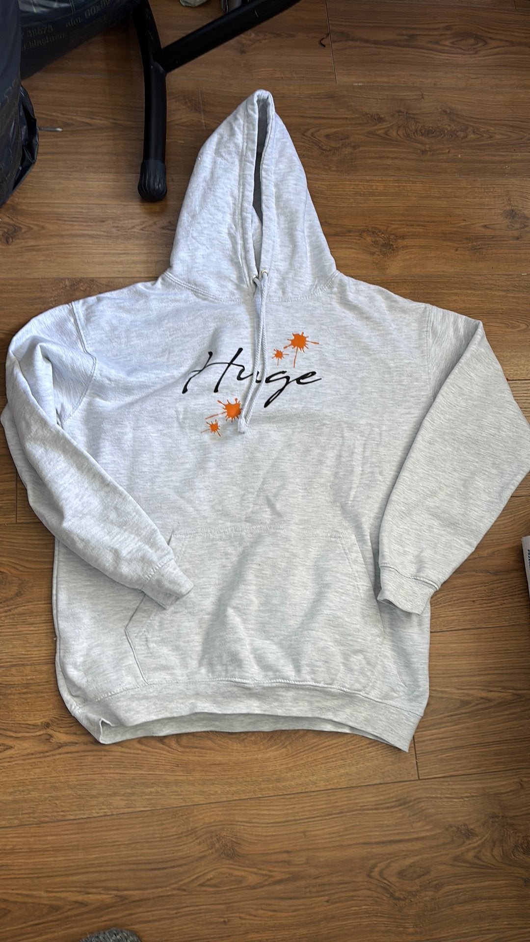 Hoodie Huge, Kleding | Heren, Ophalen of Verzenden, Gedragen, Maat 52/54 (L), Grijs