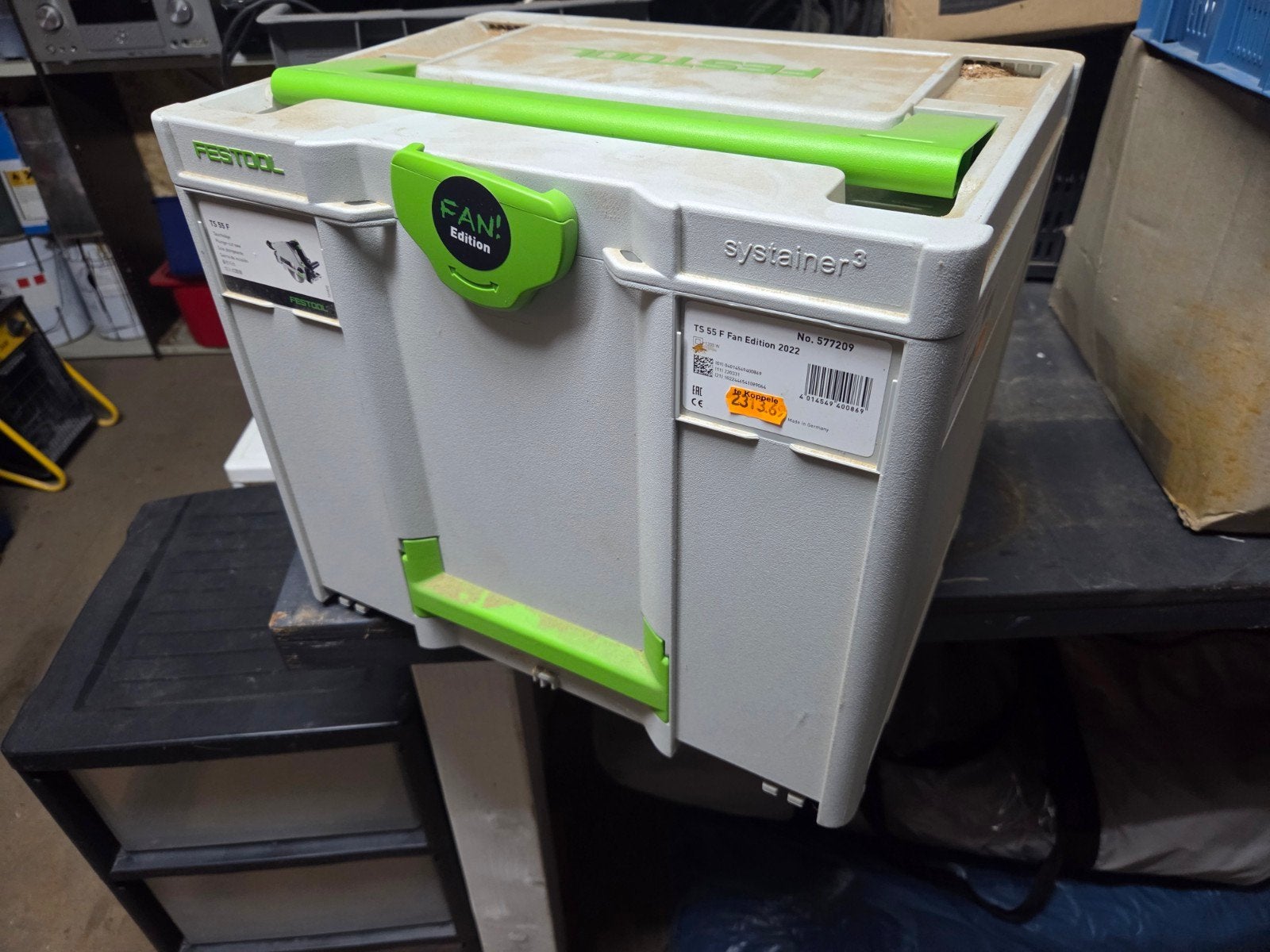 Festool  Systainer, Doe-het-zelf en Verbouw, Invalzaag, Nieuw, Ophalen of Verzenden, 30 tot 70 mm