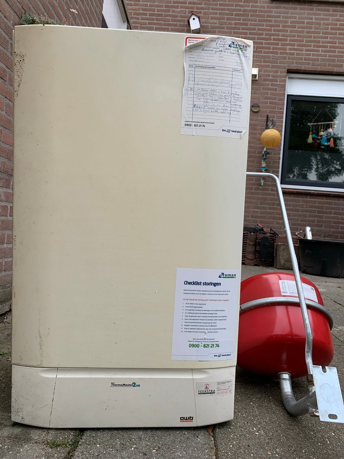AWB ThermoMaster 2HR CV-ketel met expansievat, Ophalen, Gebruikt, Hoog rendement (Hr), Cv-ketel of Combi-ketel