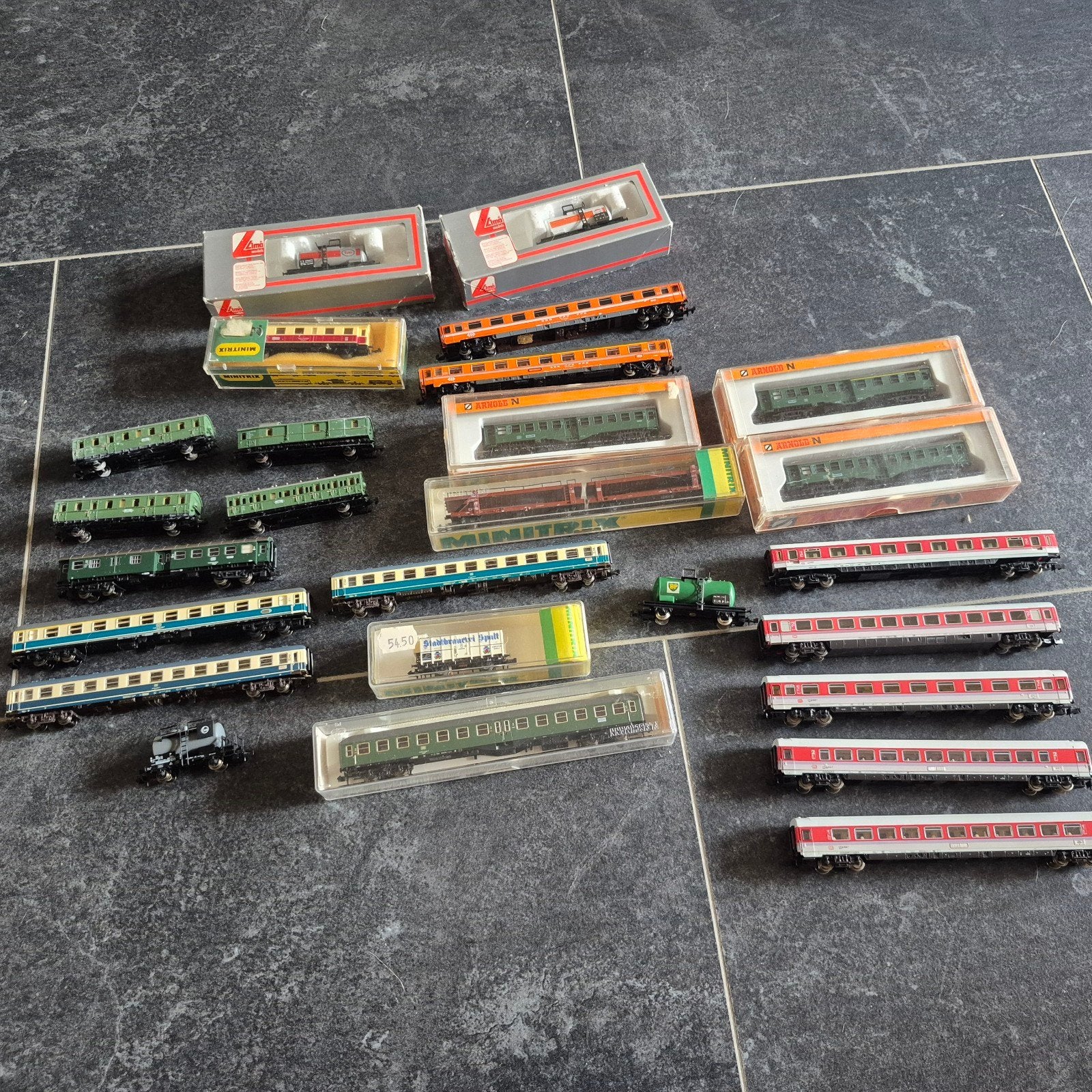 26 wagons N spoor, Hobby en Vrije tijd, Modeltreinen | N-Spoor, Gebruikt, Gelijkstroom, Fleischmann, Wagon