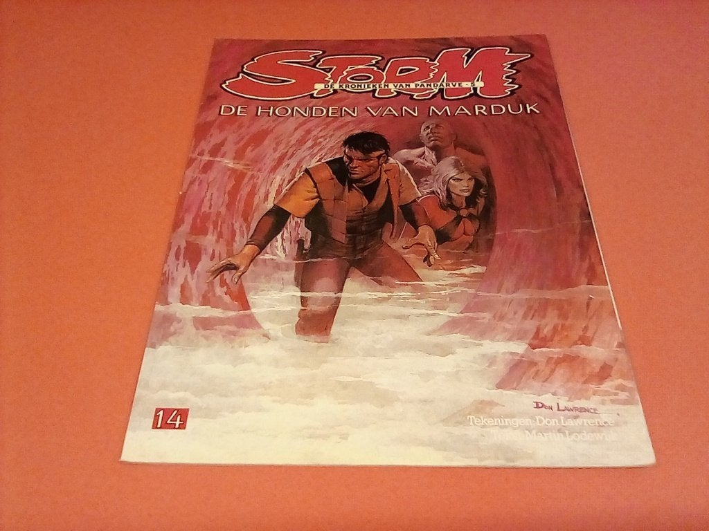 Storm: De Honden van Marduk - De Kronieken van Pandarve 14, Eén stripboek, Don Lawrence, Martin Lodewijk, Ophalen of Verzenden